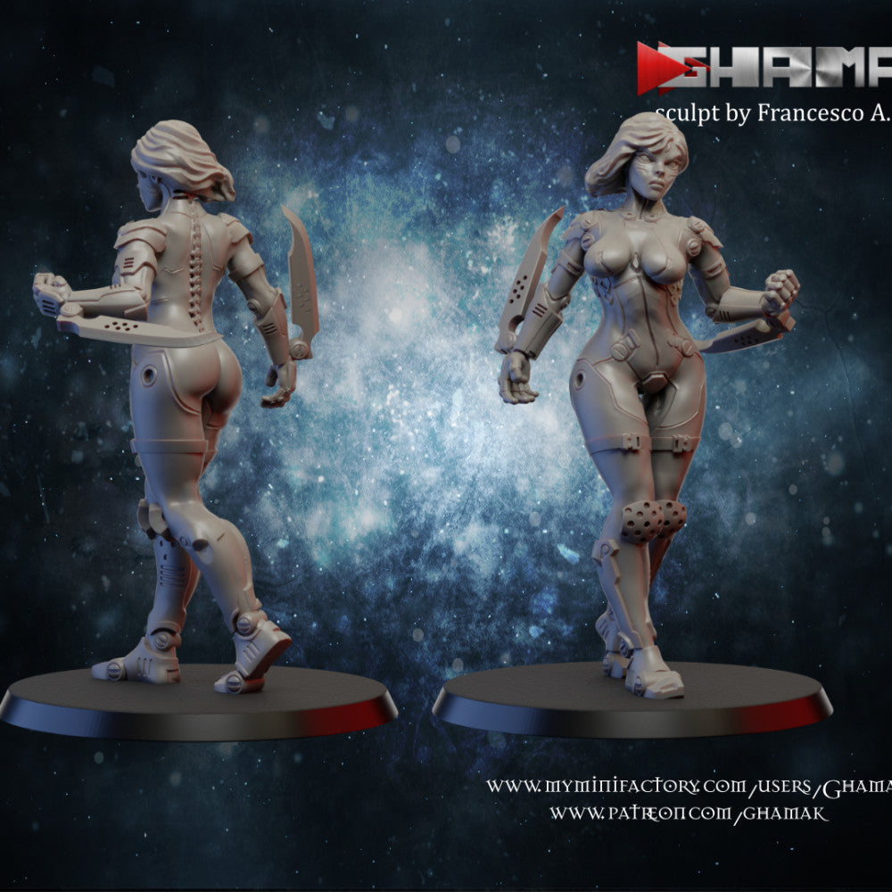 Akita, resin miniature, 28mm heroic scale unpainted resin
