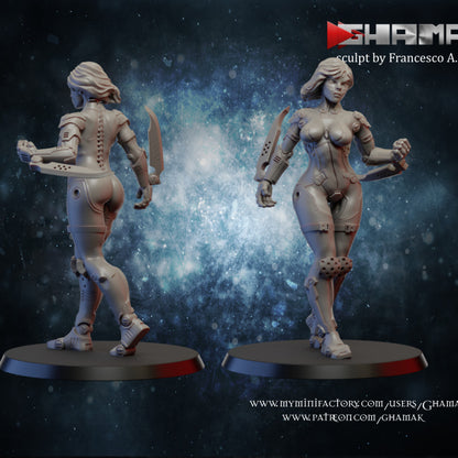 Akita, resin miniature, 28mm heroic scale unpainted resin