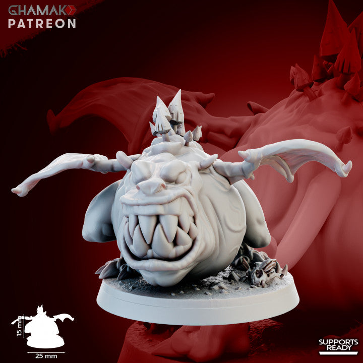 Big Jaws Herd (12 Units), resin miniature, 28mm heroic scale unpainted resin, view 10
