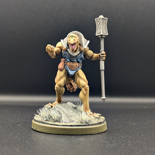 Swamp Neighbours (3 Units), resin miniature, 28mm heroic scale unpainted resin, view 2