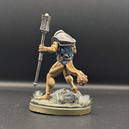 Swamp Neighbours (3 Units), resin miniature, 28mm heroic scale unpainted resin, view 4
