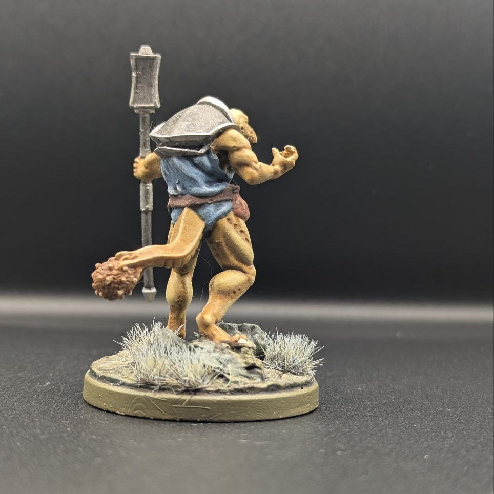 Swamp Neighbours (3 Units), resin miniature, 28mm heroic scale unpainted resin, view 5