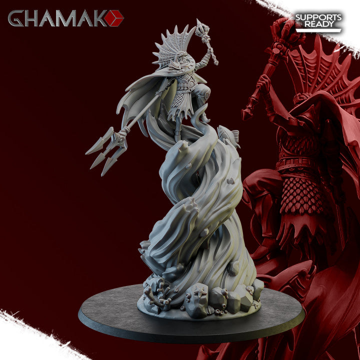 The Sea Storm, resin miniature, 28mm heroic scale unpainted resin