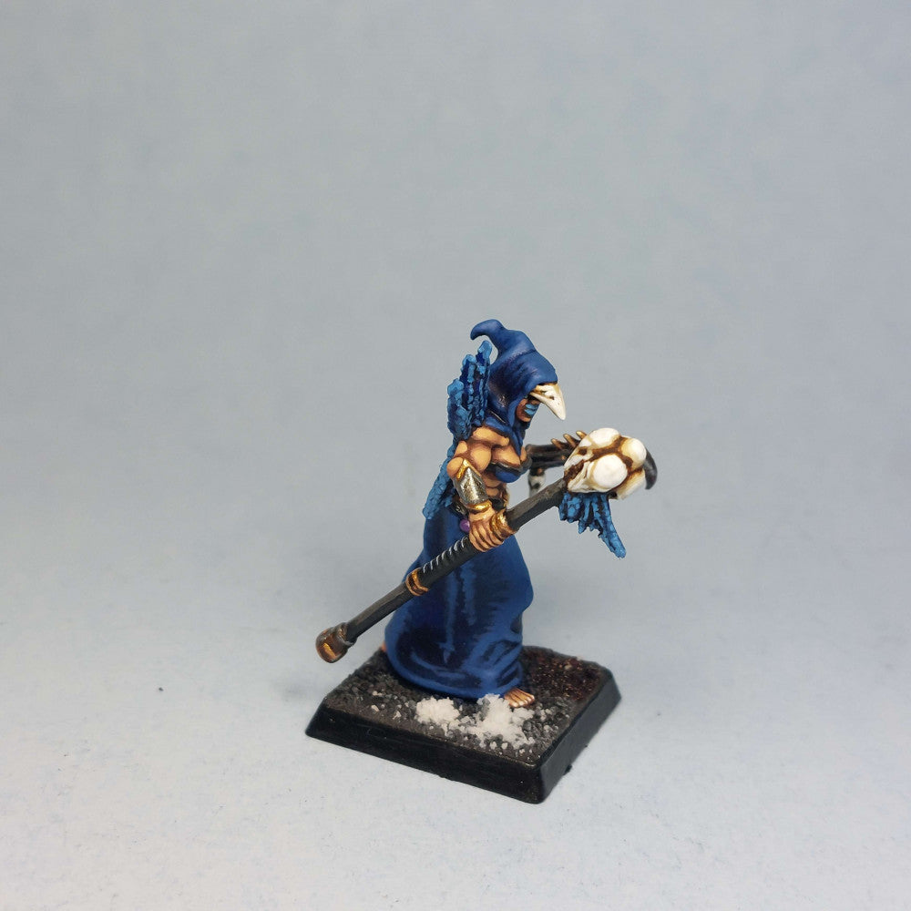 Female Cultist, resin miniature, 28mm heroic scale unpainted resin, view 5