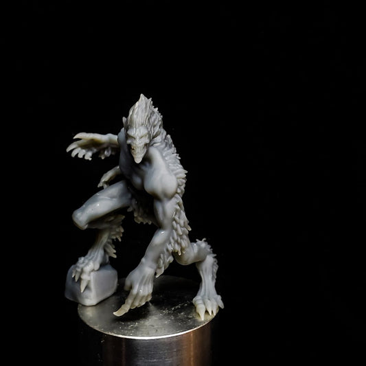 Draegloth, resin miniature, 28mm heroic scale unpainted resin