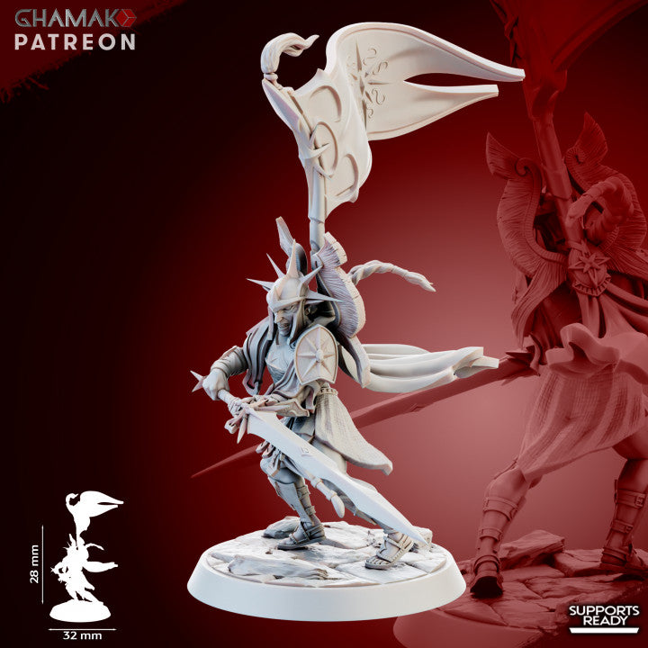 Dragon Scales (5 Units), resin miniature, 28mm heroic scale unpainted resin, view 5