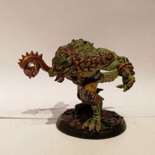 Greater Dragonborn Team (3 Units), resin miniature, 28mm heroic scale unpainted resin, view 2