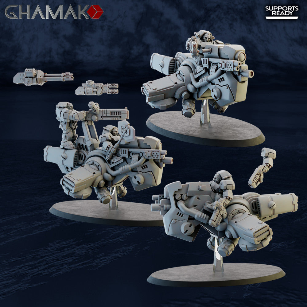Imperial Army Ironkin Warband (29 Units), Imperial Army proxy miniature, 28mm heroic scale unpainted resin, view 9