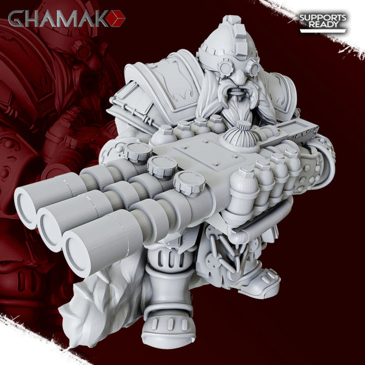 Maelstrom Bringers Squad (5 Units), resin miniature, 28mm heroic scale unpainted resin