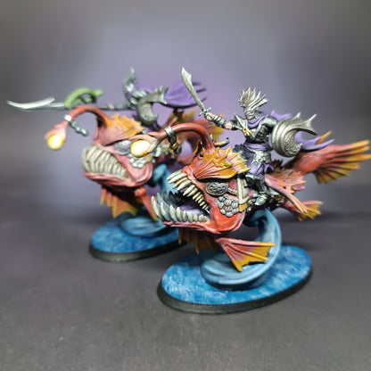 Royal Guards of Atlantis Squad (3 Units), resin miniature, 28mm heroic scale unpainted resin, view 6