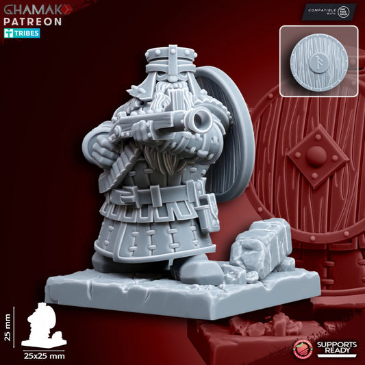 Thunder Brigade (10 Units), resin miniature, 28mm heroic scale unpainted resin