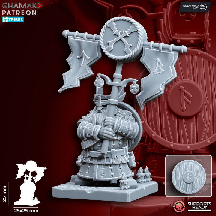 Thunder Brigade (10 Units), resin miniature, 28mm heroic scale unpainted resin, view 10