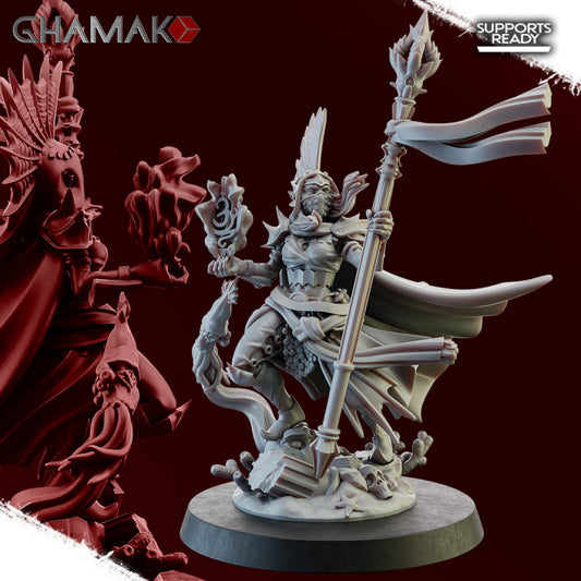 Lady Echo, resin miniature, 28mm heroic scale unpainted resin