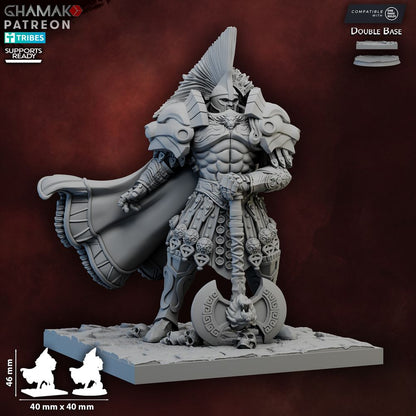 The Lion's Claw, resin miniature, 28mm heroic scale unpainted resin