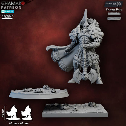 The Lion's Claw, resin miniature, 28mm heroic scale unpainted resin, view 2