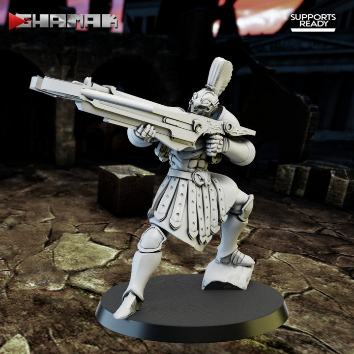 Spartans Heavy Crossbow 3, resin miniature, 28mm heroic scale unpainted resin