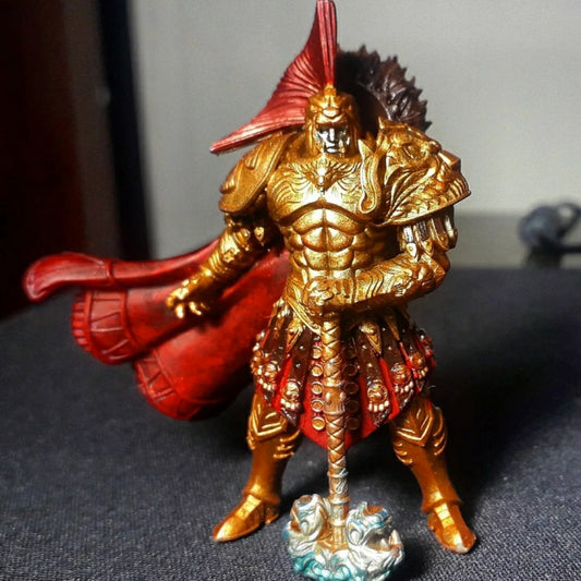 Spartans Leader, resin miniature, 28mm heroic scale unpainted resin, view 4