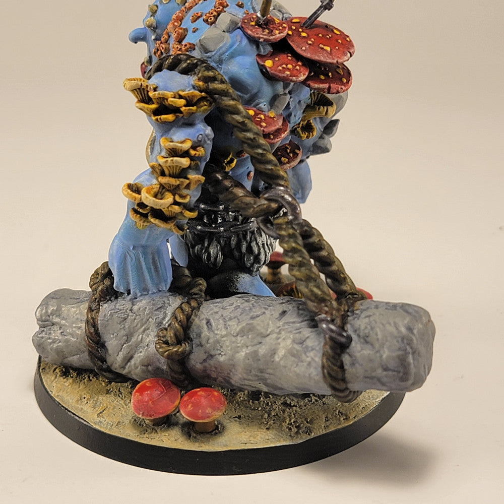 Spores Mushtroll, resin miniature, 28mm heroic scale unpainted resin, view 3