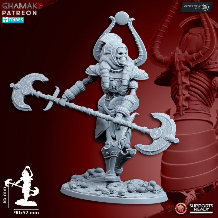 Nomarch Colossus, resin miniature, 28mm heroic scale unpainted resin, view 7