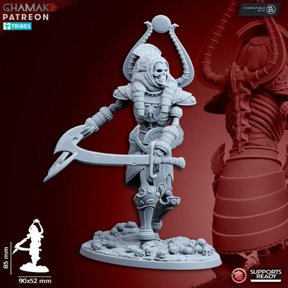 Nomarch Colossus, resin miniature, 28mm heroic scale unpainted resin, view 8
