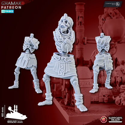 Sand Catapult, resin miniature, 28mm heroic scale unpainted resin, view 4