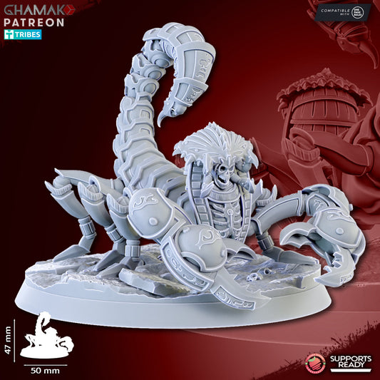 Undead Scorpions (3 Units), resin miniature, 28mm heroic scale unpainted resin