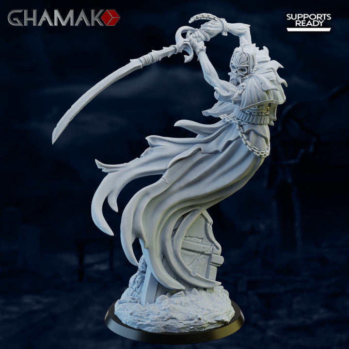 Stormblade 2, resin miniature, 28mm heroic scale unpainted resin
