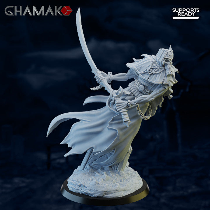 Stormblade 4, resin miniature, 28mm heroic scale unpainted resin