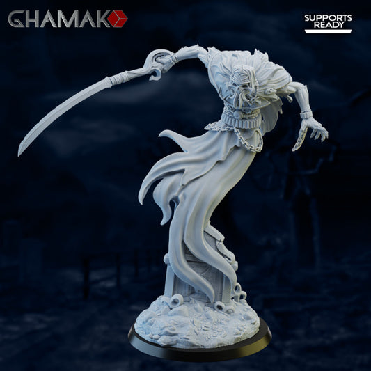 Stormblade 5, resin miniature, 28mm heroic scale unpainted resin