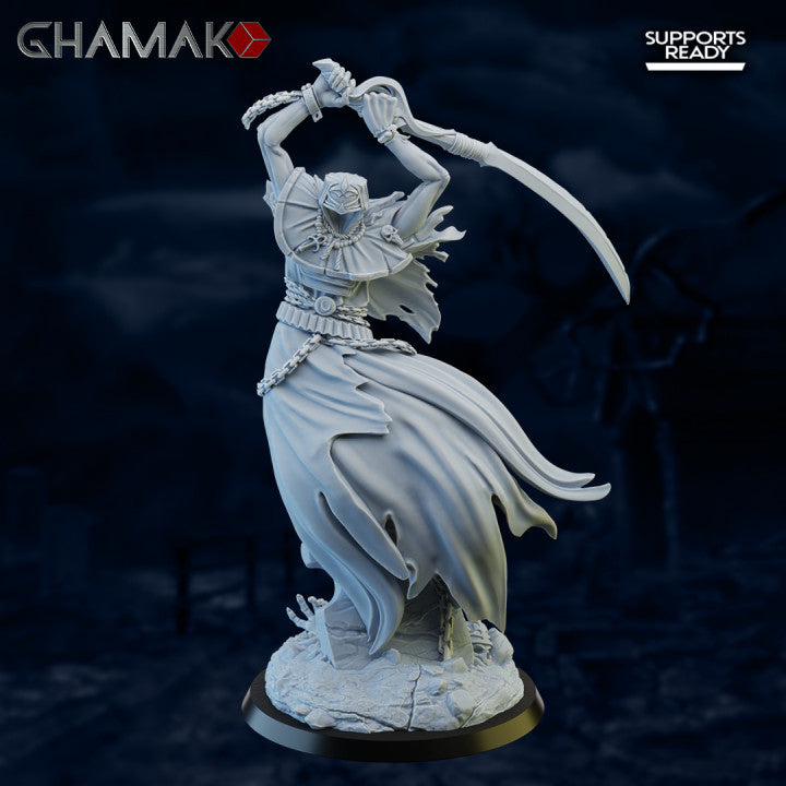 Stormblade 6, resin miniature, 28mm heroic scale unpainted resin