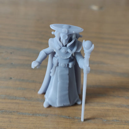 Inquisition Elder, 28mm heroic scale unpainted resin, view 6