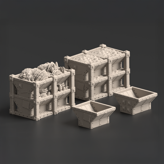 Fungus Culture Containers, Ork Fungus Farm