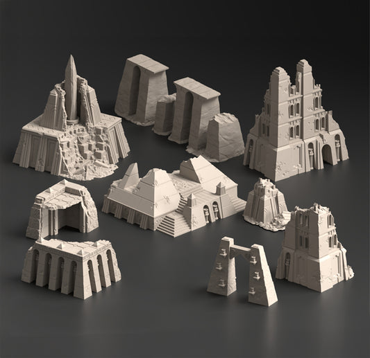 Krotone in Flames - Terrain Bundle