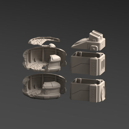 Talussa Prime, Shattered by Conflict - Terrain Bundle