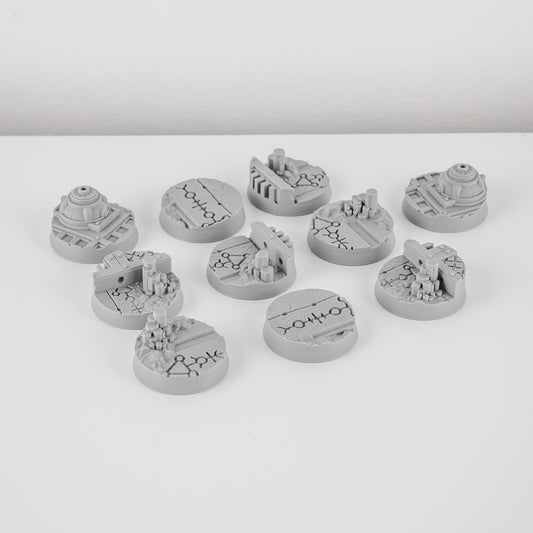 Vharaq Null FDM Miniature Bases (25mm-90mm)