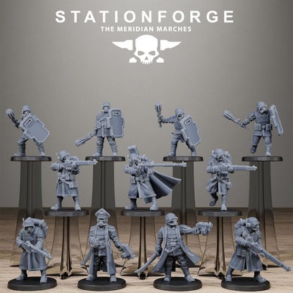 Meridian Starter Pack, miniature bundle, 28mm heroic scale unpainted resin