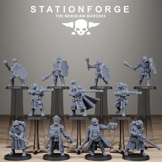 Meridian Starter Pack, miniature bundle, 28mm heroic scale unpainted resin