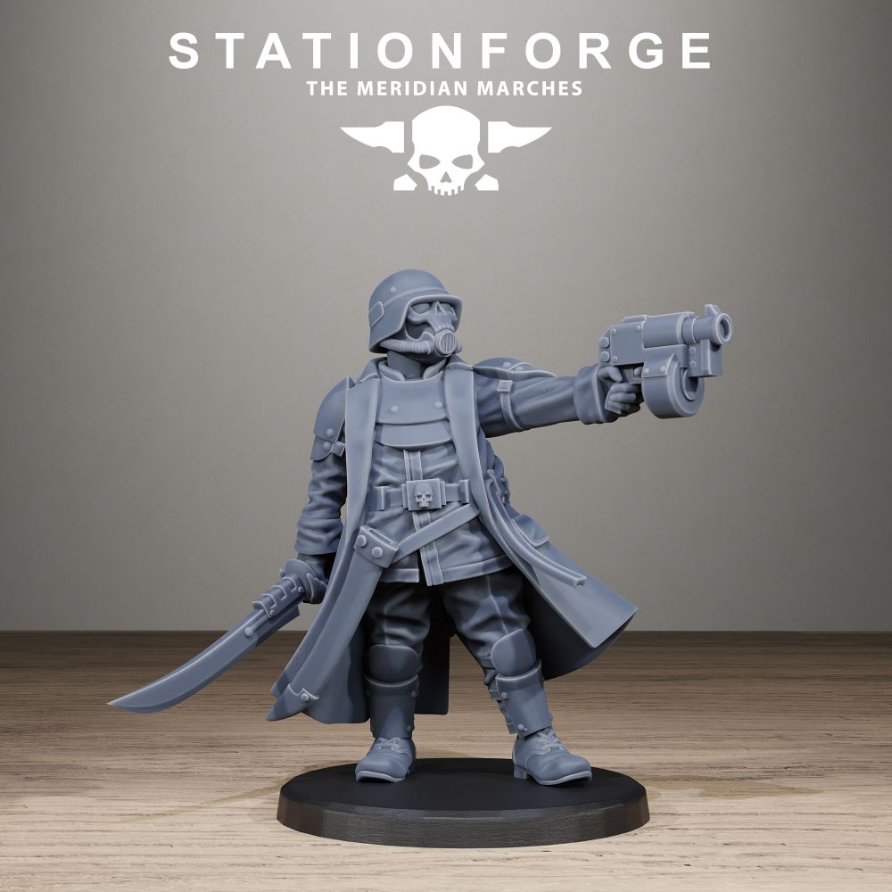 Meridian Starter Pack, miniature bundle, 28mm heroic scale unpainted resin, view 4