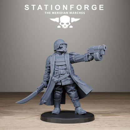 Meridian Starter Pack, miniature bundle, 28mm heroic scale unpainted resin, view 4