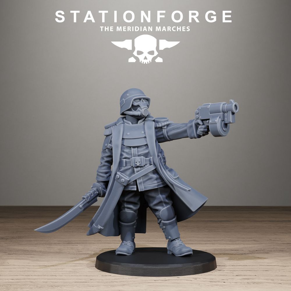 Meridian Starter Pack, miniature bundle, 28mm heroic scale unpainted resin, view 5