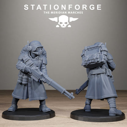 Meridian Starter Pack, miniature bundle, 28mm heroic scale unpainted resin, view 6