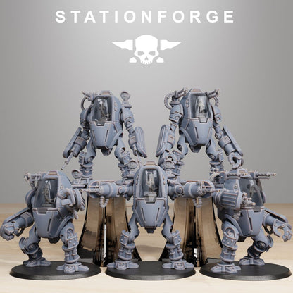 Scavenger Starter Pack, miniature bundle, 28mm heroic scale unpainted resin, view 2