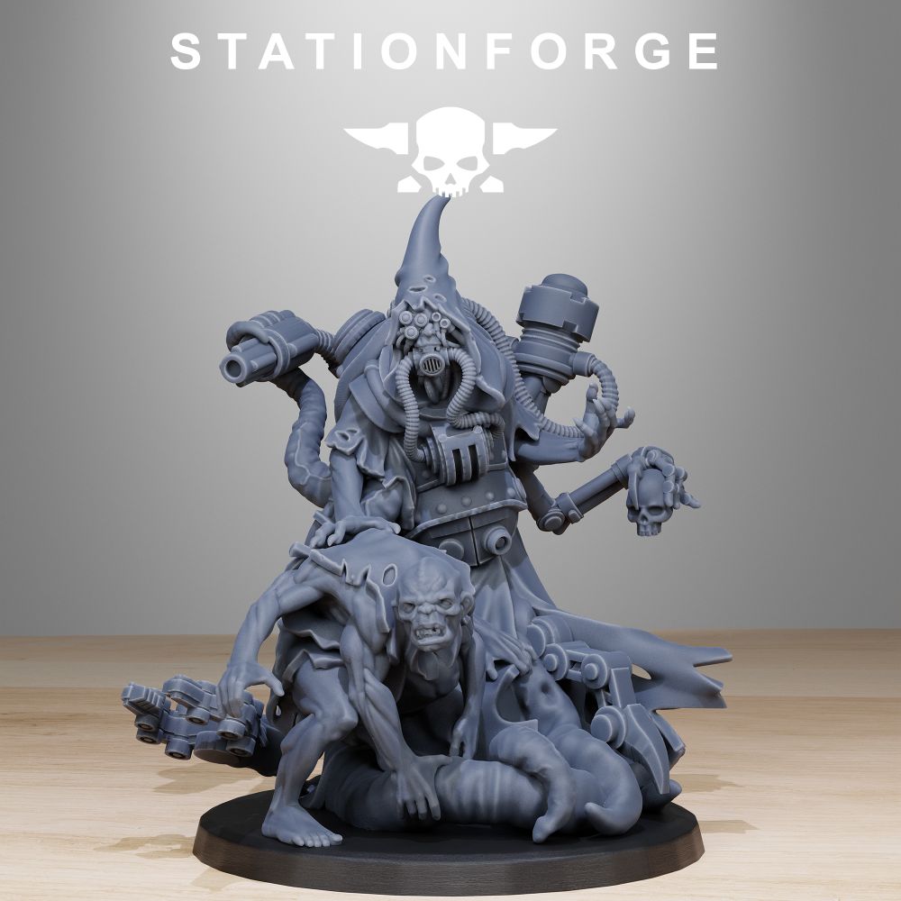 Scavenger Starter Pack, miniature bundle, 28mm heroic scale unpainted resin, view 4