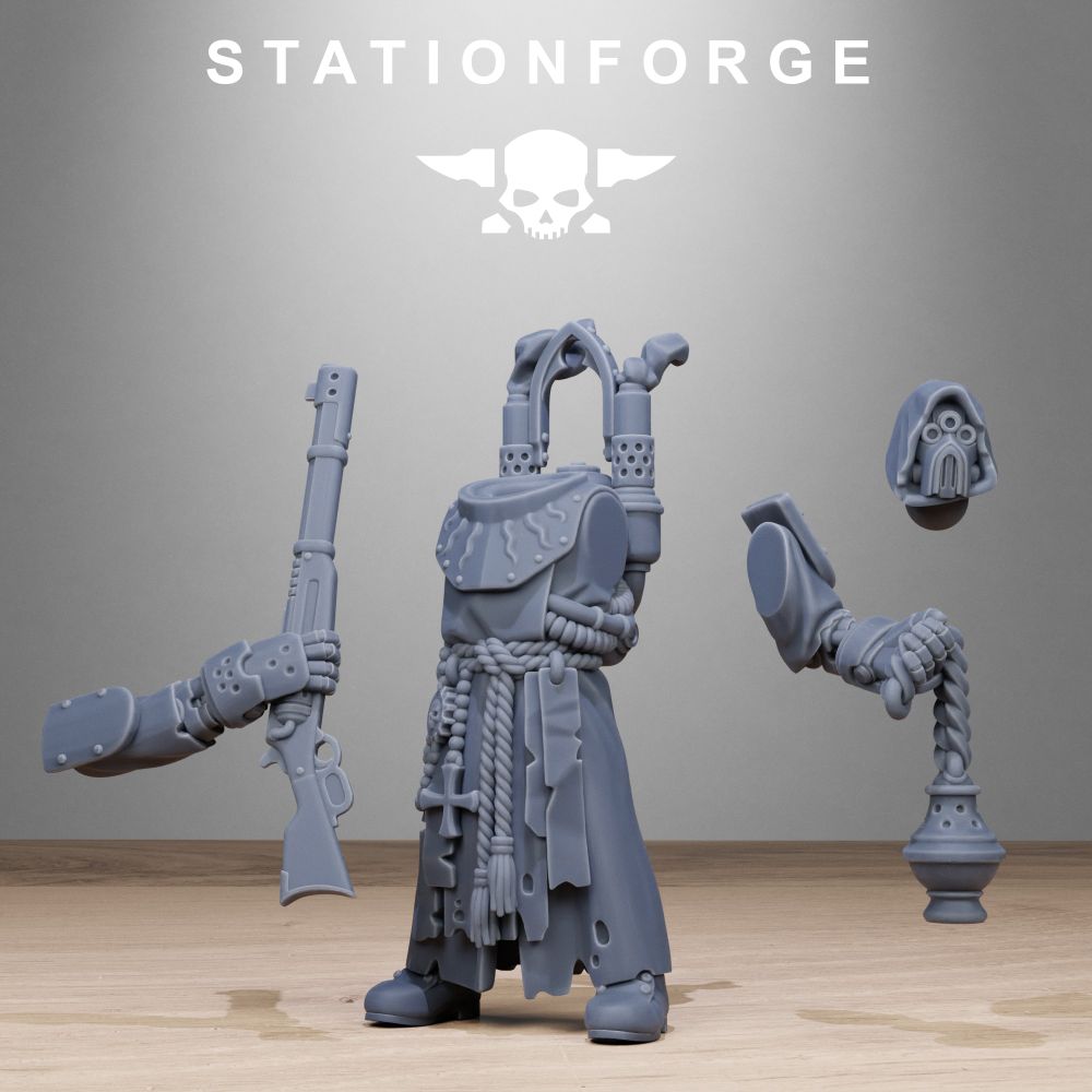 Scavenger Starter Pack, miniature bundle, 28mm heroic scale unpainted resin, view 6