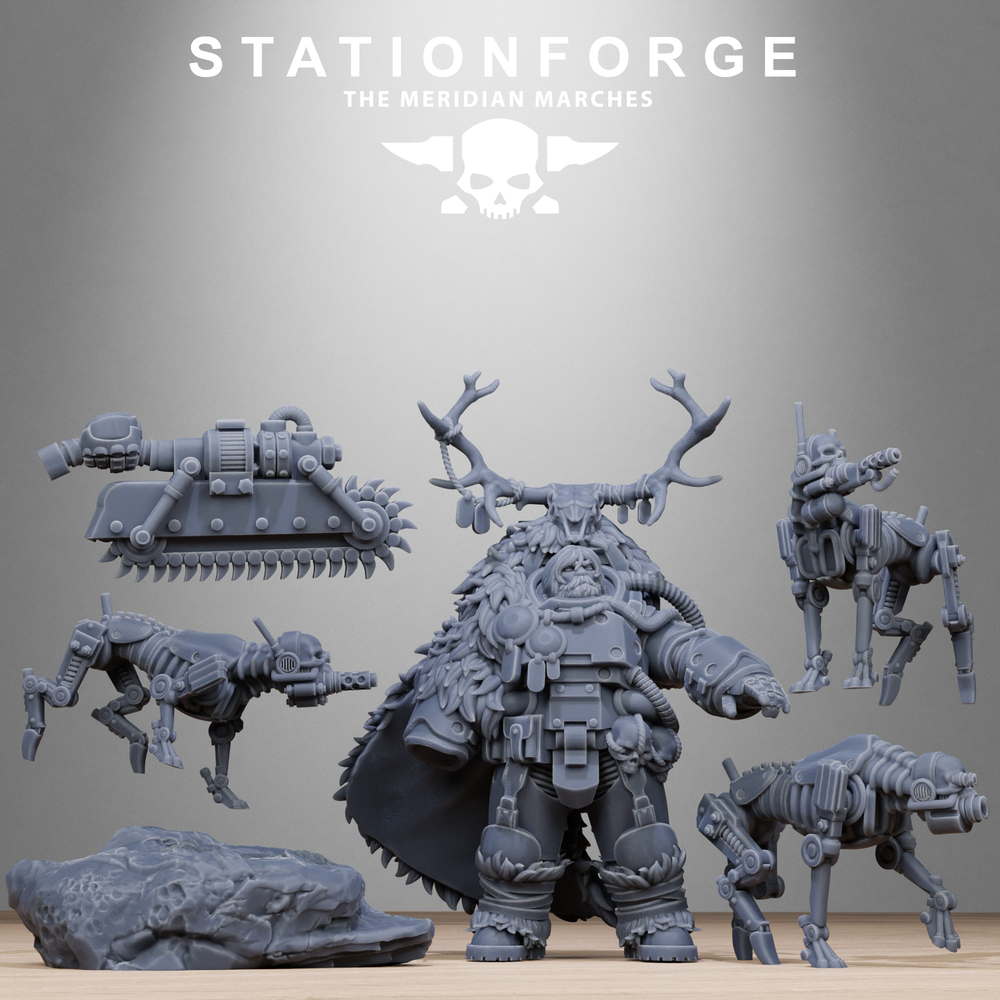 Vargeld Starter Pack, miniature bundle, 28mm heroic scale unpainted resin, view 3