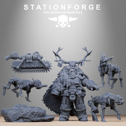 Vargeld Starter Pack, miniature bundle, 28mm heroic scale unpainted resin, view 3