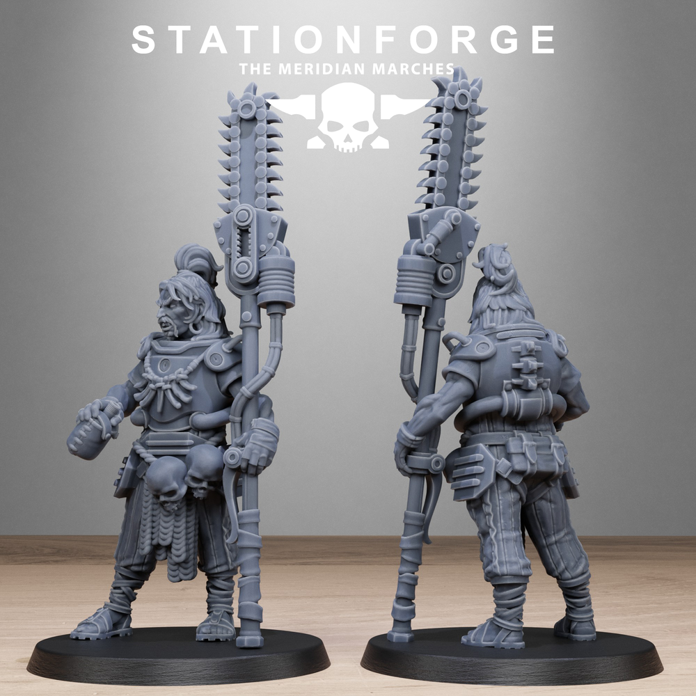 Vargeld Starter Pack, miniature bundle, 28mm heroic scale unpainted resin, view 7