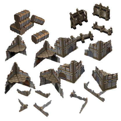 Imperial Gothic Foldable Terrain - 11th Edition