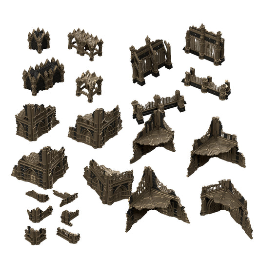 NuGoth Foldable Terrain - 11th Edition