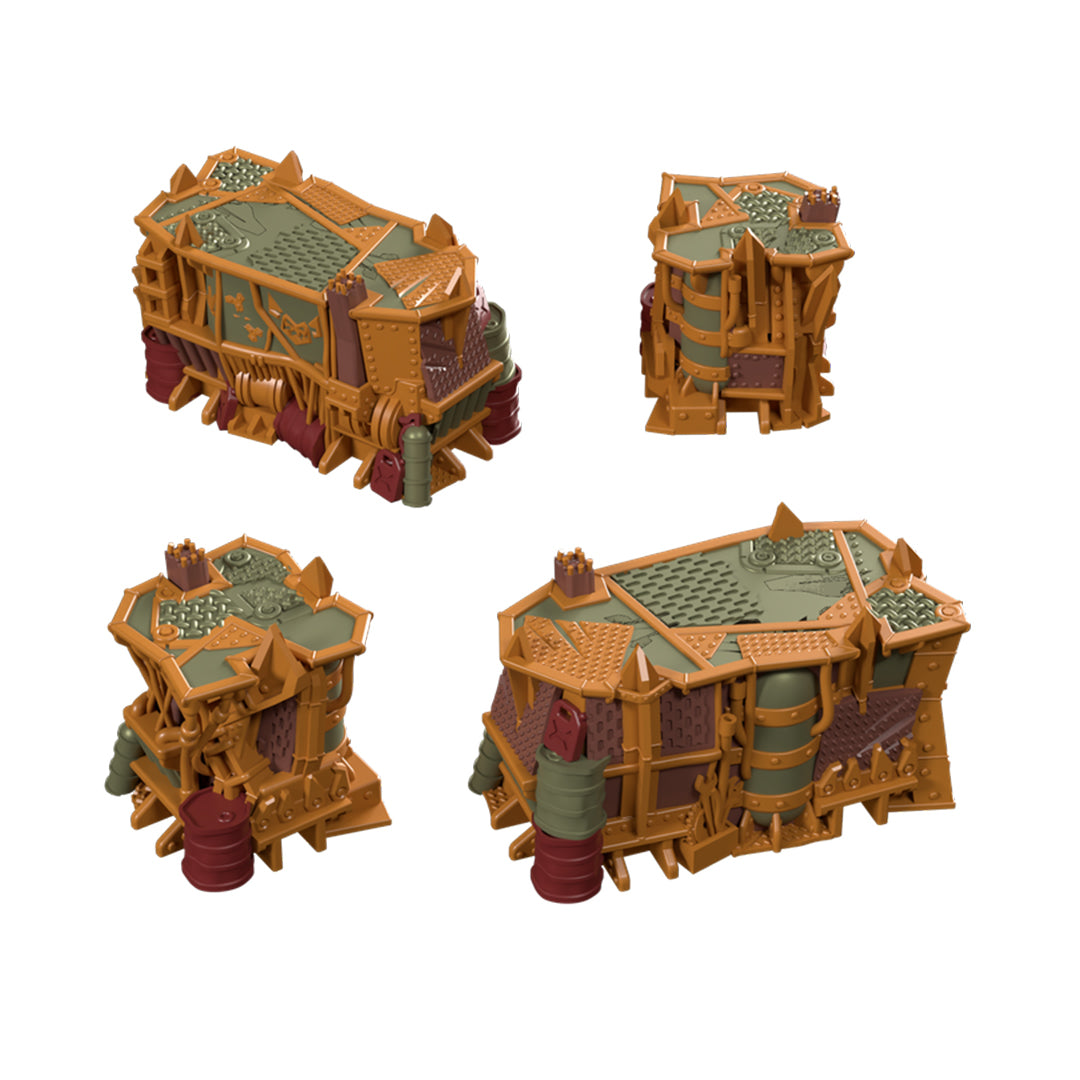 Ork Junkyard Foldable Terrain - 11th Edition
